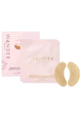 Wander Beauty - Baggage Claim Gold Eye Masks - 5 Pairs