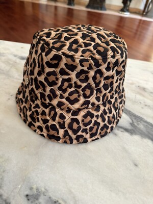 KATE SPADE NEW ANIMAL PRINT BUCKET HAT /Tg | eBay