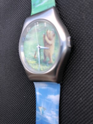 VINTAGE Disney Ltd Ed LAKS Watch WINNIE THE POOH 392/2500  display picture 2