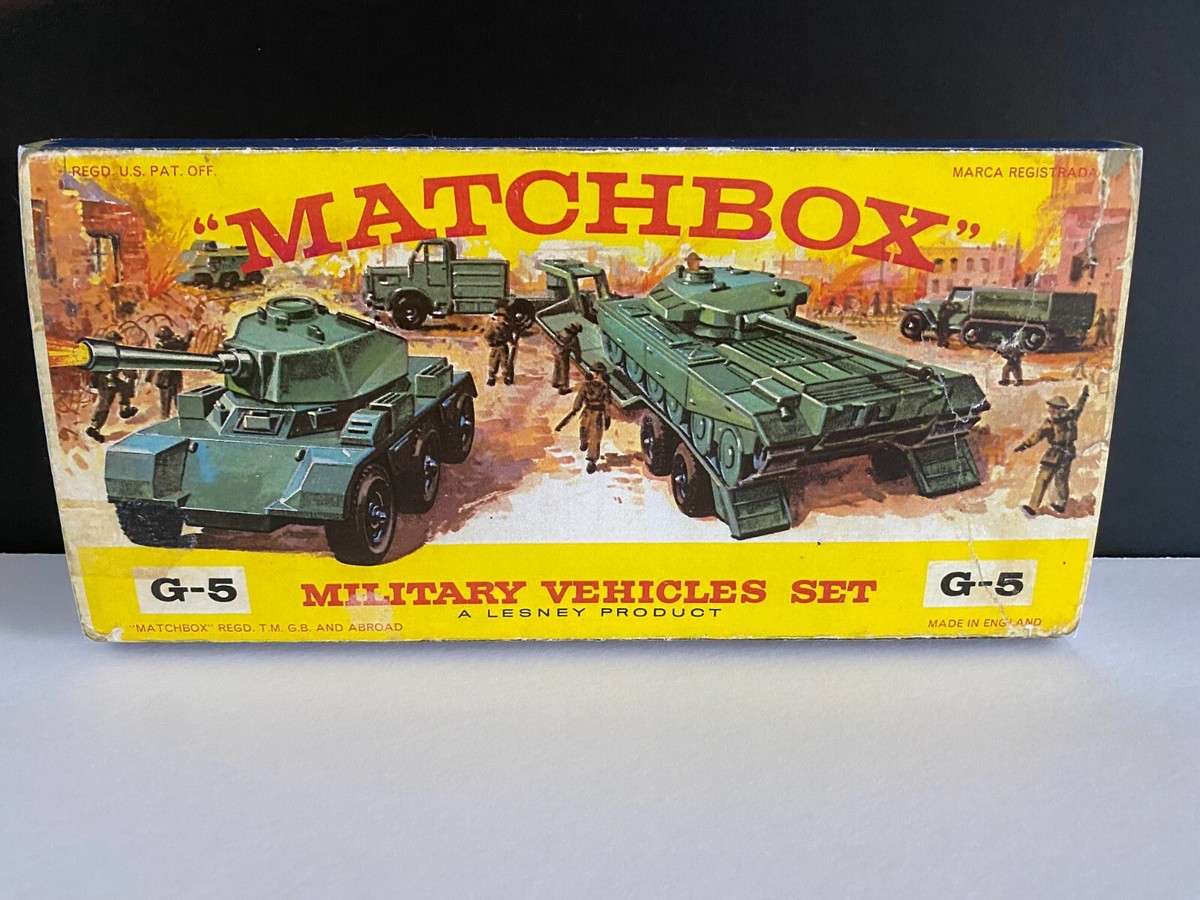 その他 MATCHBOX G-5 MILITARY VEHICLES SET MATCHBOX G-5 