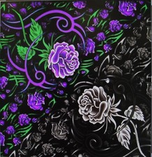 LADIES TRIBAL ROSES BANDANA