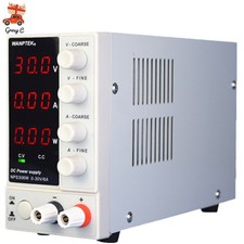 0-30V 0-6A Lab DC Bench Power Supply Variable Linear Adjustable Power Supply US