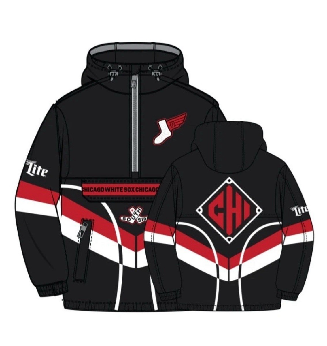 White Sox '90s City Connect Jacket Presale SGA 4/25/26 Adult M or