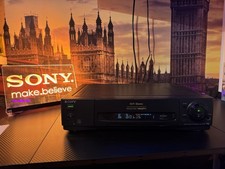 Sony SLV-E700 Video Cassette Recorder Working Order No Remote