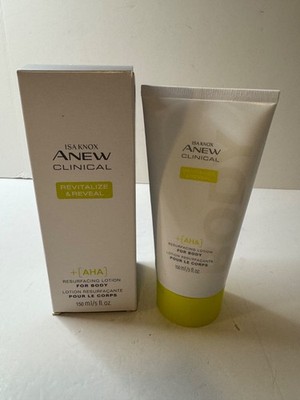 AVON ISA KNOX ANEW CLINICAL REVITALIZE & REVEAL  INTENSIVE PEEL 1 FL OZ AHA,PHA