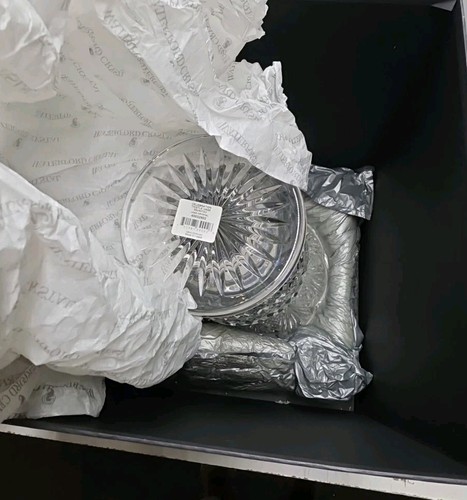 Waterford Crystal Celebration Thistle Large Vase 13" #40032802 RARE - Picture 9 of 12