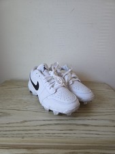 Nike Air Jordan 1 Low Youth Cleat White Football Baseball HF6885 100 Size 3Y
