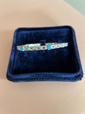 TJC Sleeping Beauty Turquoise Bracelet Silver