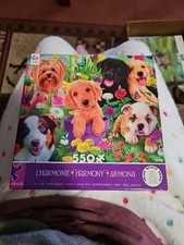 Ceaco Harmony Dogs In Nature 550 Piece Jigsaw Puzzle NEW 