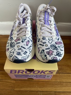 Brooks Women's Revel Max Whisper/Orchid/Lavender Athletic Lace Up