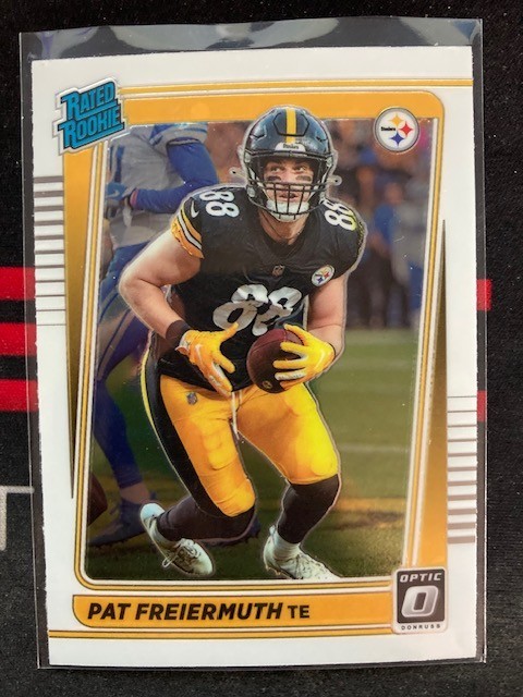 2021 Panini Donruss Optic - Rated Rookie Pat Freiermuth #232 (RC) Steelers