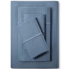 Feather  Stitch New York Feather Stitch 500 Tc Queen Size Damask Bed Sheet Set