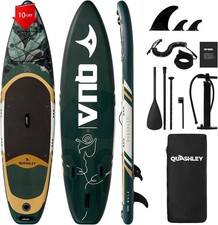 NEW,Inflatable Paddle Board Extra Wide Stand Up Paddleboards 11' 34" ,Hand Pump  