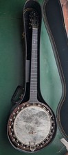 5 String Zither Banjo, A. Smith, Kingston S.W., Sp Concert Model No. 1’, c.1925.