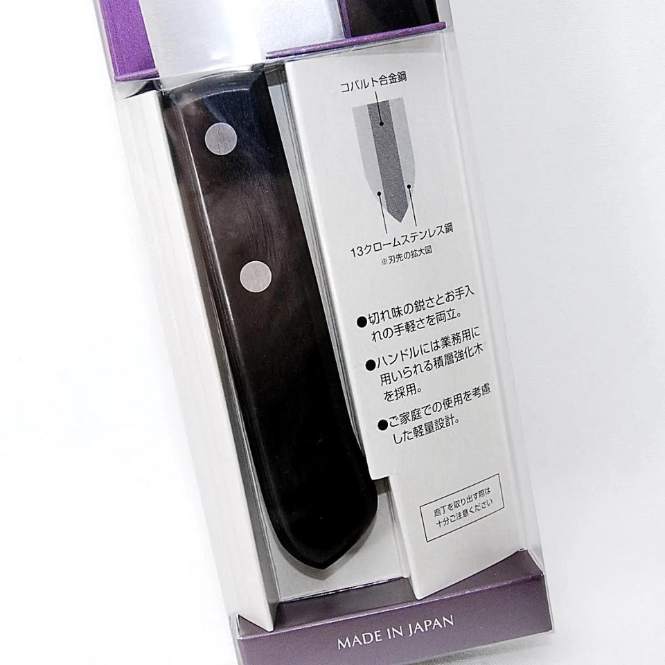 Нож овощной Tojiro FU-300 Nakiri 165 мм DP кобальтовая сталь НОВЫЙ Япония - Изображение 4 из 4