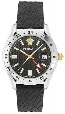 Versace Greca Time VE7C00123 Quarzwerk Herren-Armbanduhr