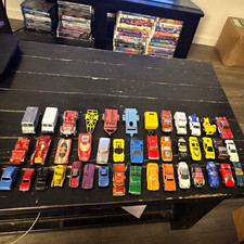 Vintage Diecast Car Lot of 45 Hot Wheels Matchbox Tootsietoy 1970s 1980s Loose