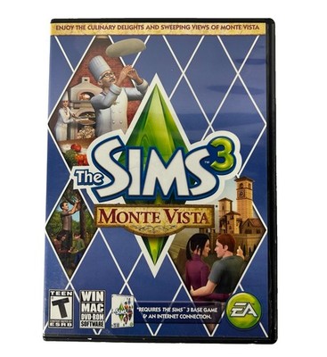The Sims 3 Monte Vista World MAC PC WIN Complete CIB