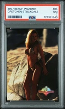1997 BENCH WARMER #64 GRETCHEN STOCKDALE PSA 7