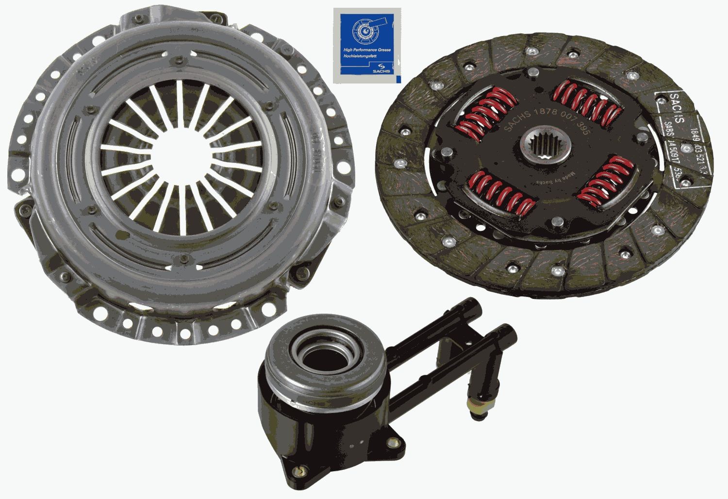 SACHS-OE 3000 990 097 Clutch Kit for FORD