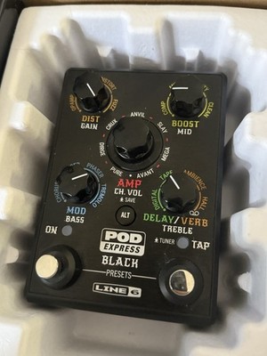 Line 6 POD Express Black Guitar Multi-Effects Processor