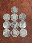 ***TEN*** 1 Ounce .999 Silver Rounds Various Designs.Lot of 10