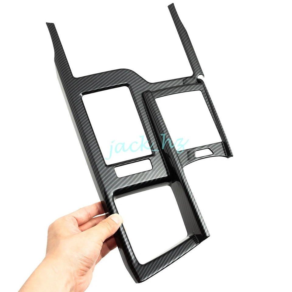 Cubierta del panel de cambio de marchas de fibra de carbono para Lexus ES250 ES300h ES350 2019-2022 Foto 4 de 4