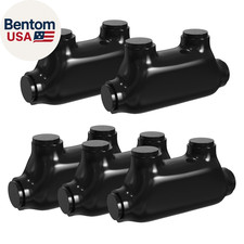 Insulated Inline Splice Connector 2/0-6 Gauge Wire Connectors Aluminum to Copper