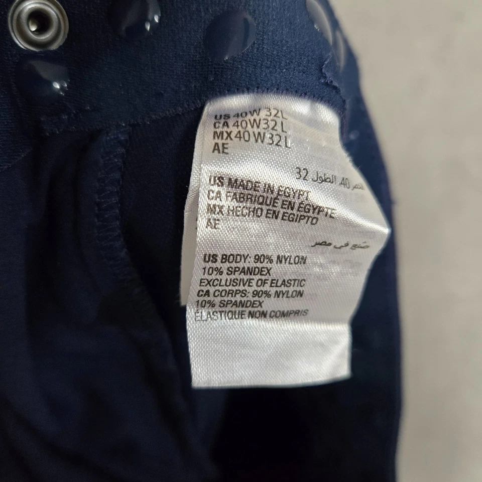 Alfani Performance Tech Golf Pantalones Elásticos Azul Marino Para Hombre 40x32 Camisa Agarre Foto 4 de 4