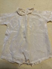 Antique Large One Piece Romper From Early Century Large Baby Doll Or Infant