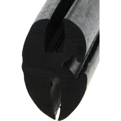 Rubber Seal for Cab Glass, Black, 3-15mm Clamp, 19x29mm, 5m Length