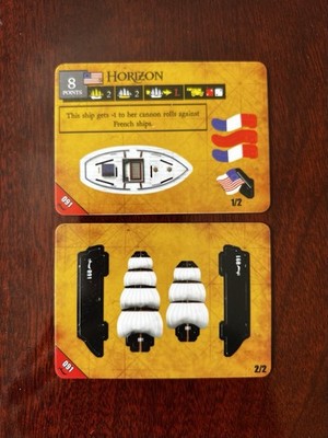 HORIZON Barbary Coast Pirates Wizkids CSG Pocketmodel