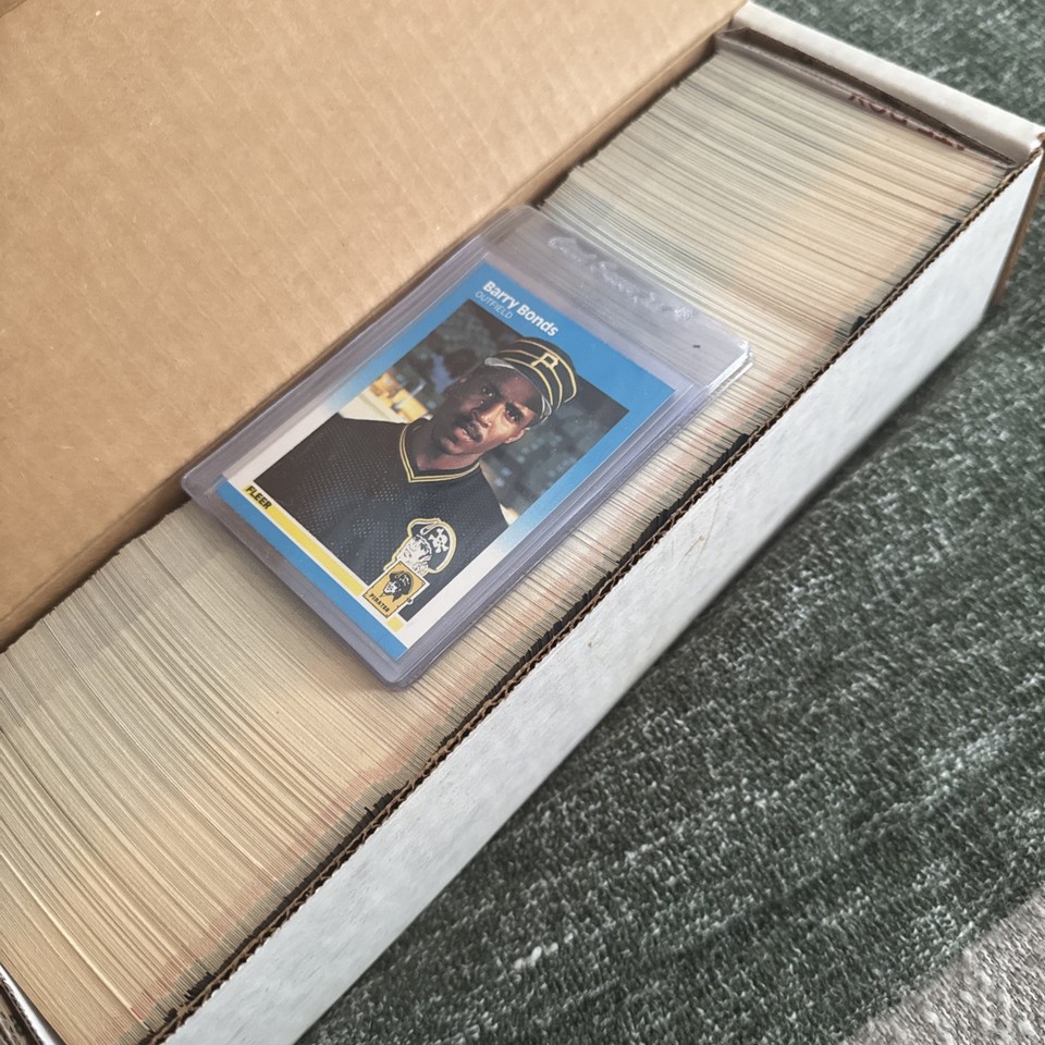 1987 FLEER Baseball COMPLETE CARD SET 1-660 Bonds Bo Jackson+ Rookie up ...