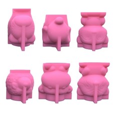 Silicone Mold Pen Holder Resin Mold Animal Succulent Planter Pot Mold DIY