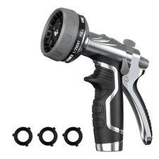 Garden Hose Nozzle, Heavy Duty Metal Water Ho...