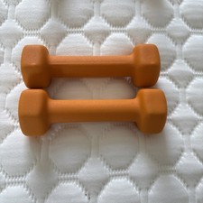 Pair of 1kg Hand Weights Gym Exercise Hardly Used Good Condition