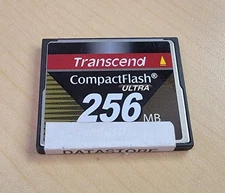 Transcend CompactFlash Ultra 256 MB