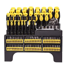 118PCS Magnetic Precision Screwdriver Set,with Plastic Racking,Repair Tools Set