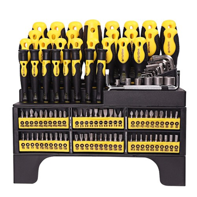 #ad #ad 118PCS Magnetic Precision Screwdriver Setwith Plastic RackingRepair Tools Set $34.59