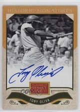 2012 Panini Golden Age Historic Signatures Tony Oliva #TOL Auto HOF r7d