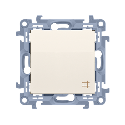 10 Module Cream Cross Connector Screw Clamps 10AX 250V