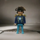 Vintage Playmobil Geobra 1986 Naval Officer Figure