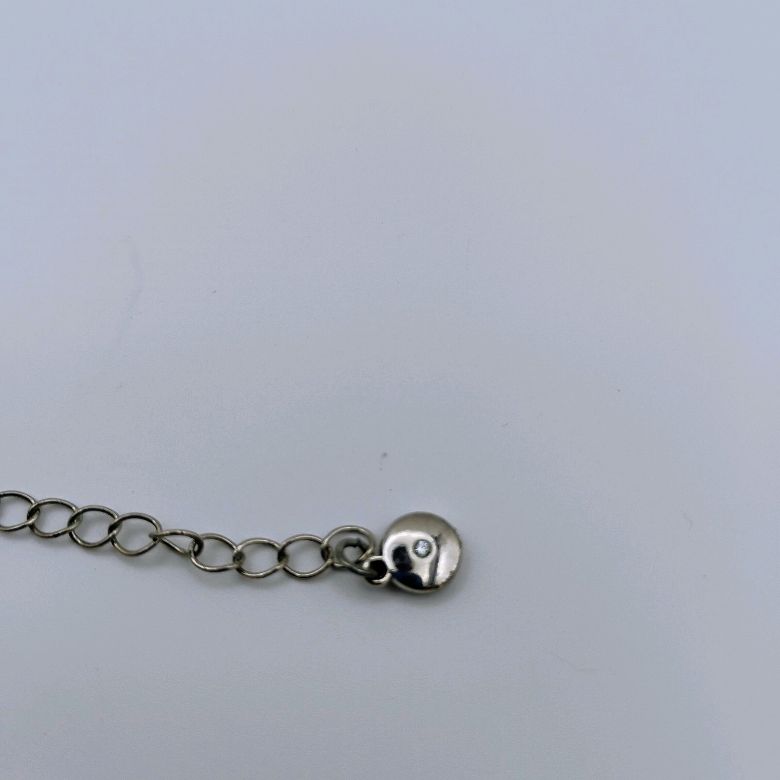 Vintage C1946 Silver Tone Statement Necklace Simu… - image 9