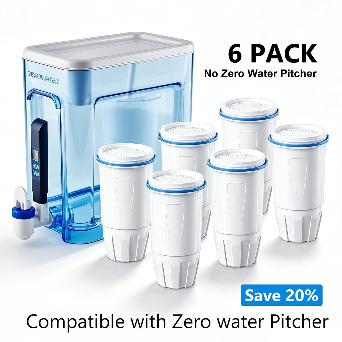 Zero Water Filter Pitcher for sale | eBay