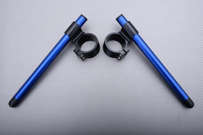 Guidon Bracelet 51mm Surélevé en Aluminium Améliore la Posture Kawasaki ZX6R