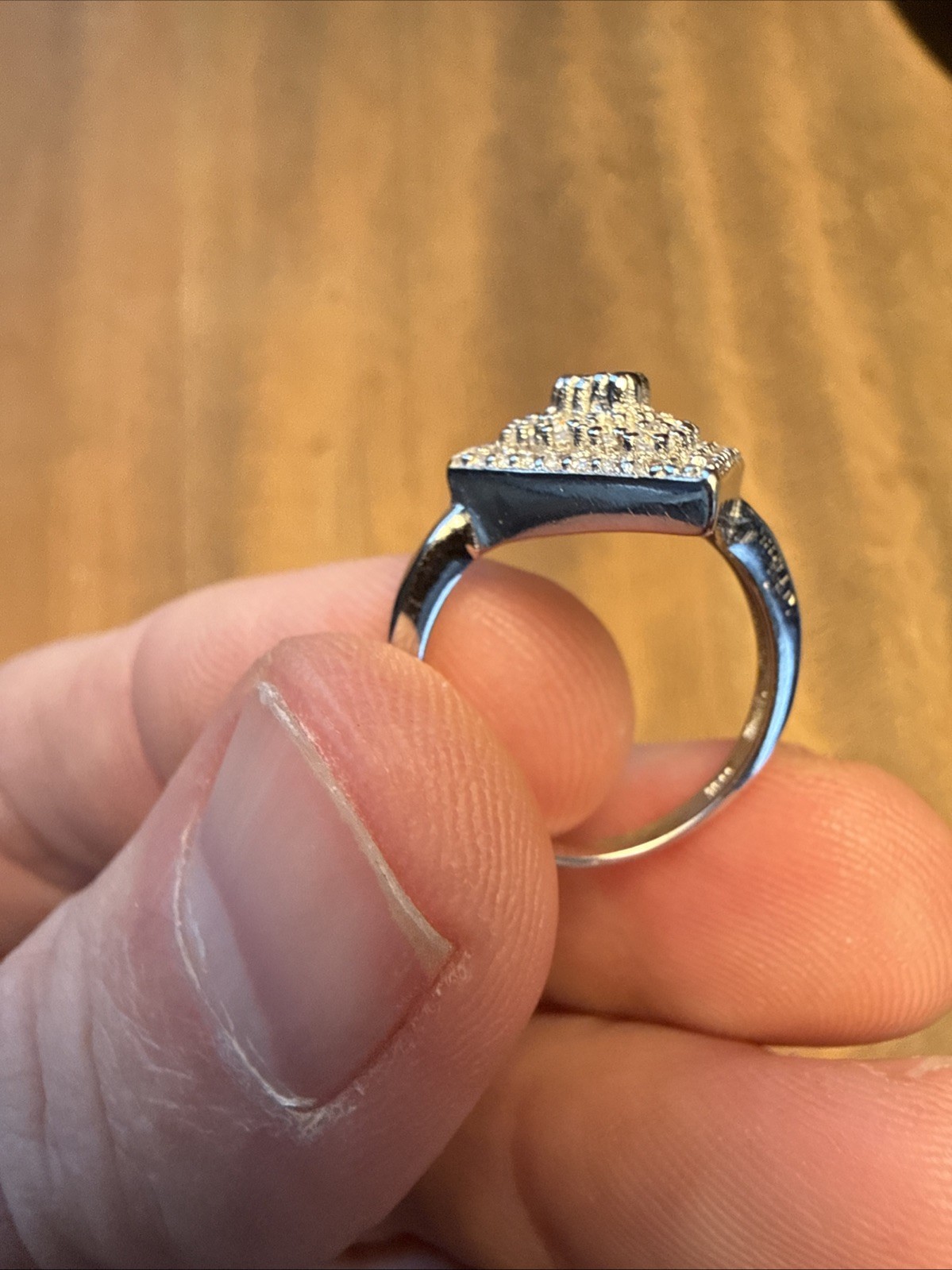 1CT Ruby & White Topaz 925 Solid Sterling Silver … - image 5