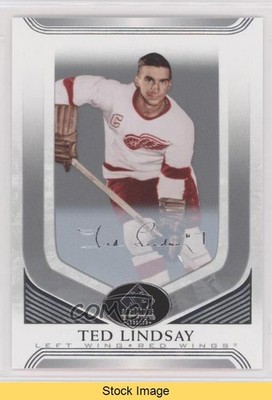 2020 SP Signature Edition Legends Silver Script Ted Lindsay #340 HOF READ 0ps8