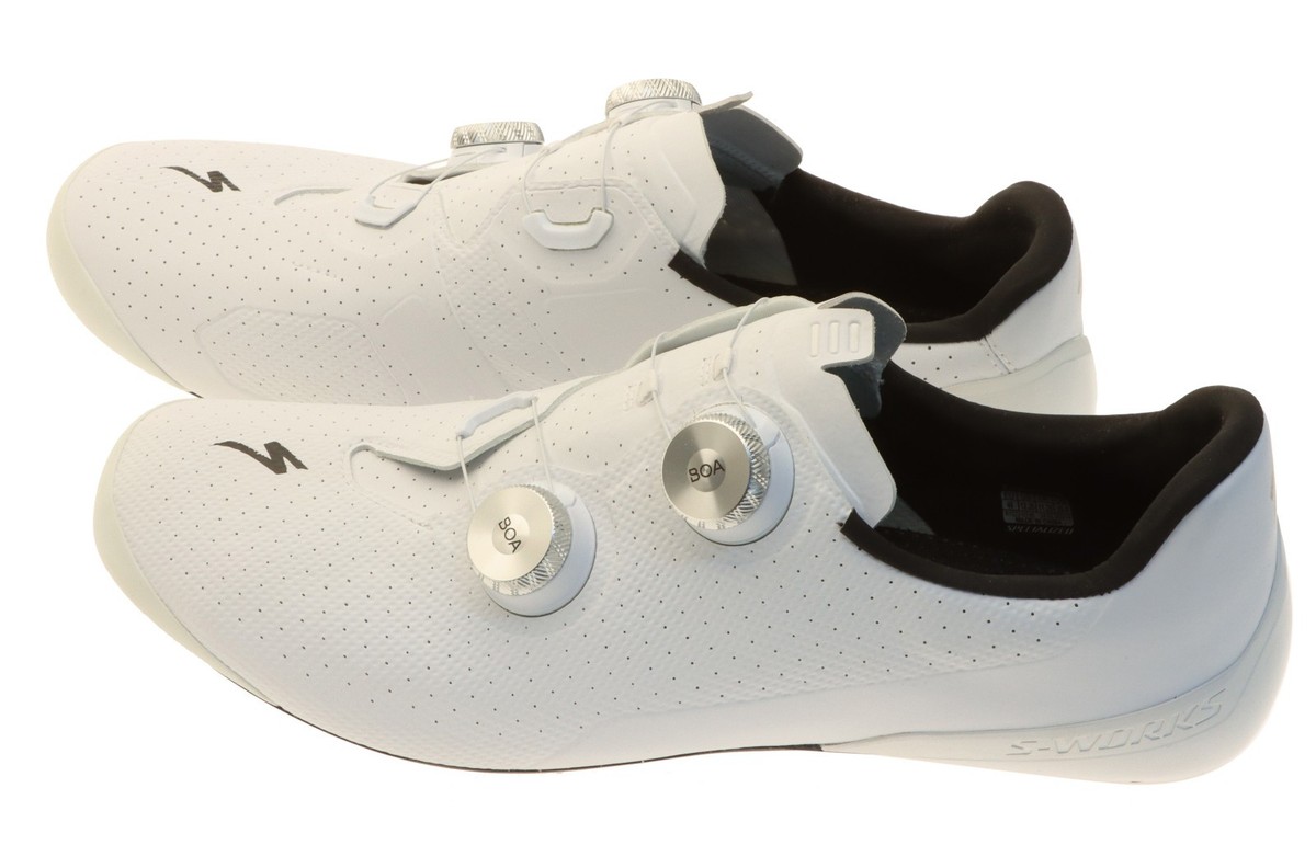 Specialized S-Works Torch Road Cycling Shoes 46 EU BOA White Light