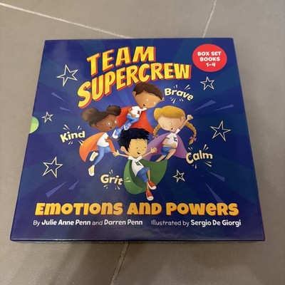 Team Supercrew - Emotions and Powers: 4 Book Box Set (Books 1-4)