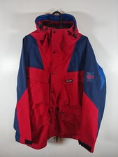 Vintage Berghaus Ultar Extrem 7000 GORETEX Jacket Medium Red Blue Made in UK 90s